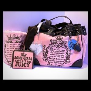 Juicy Couture shoulder bag with matching wallet
